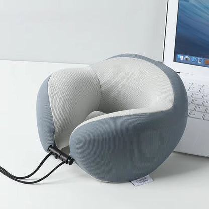 Memory Foam U Shaped Neck Pillow Travel Portable Office Nap Support Pillow AU