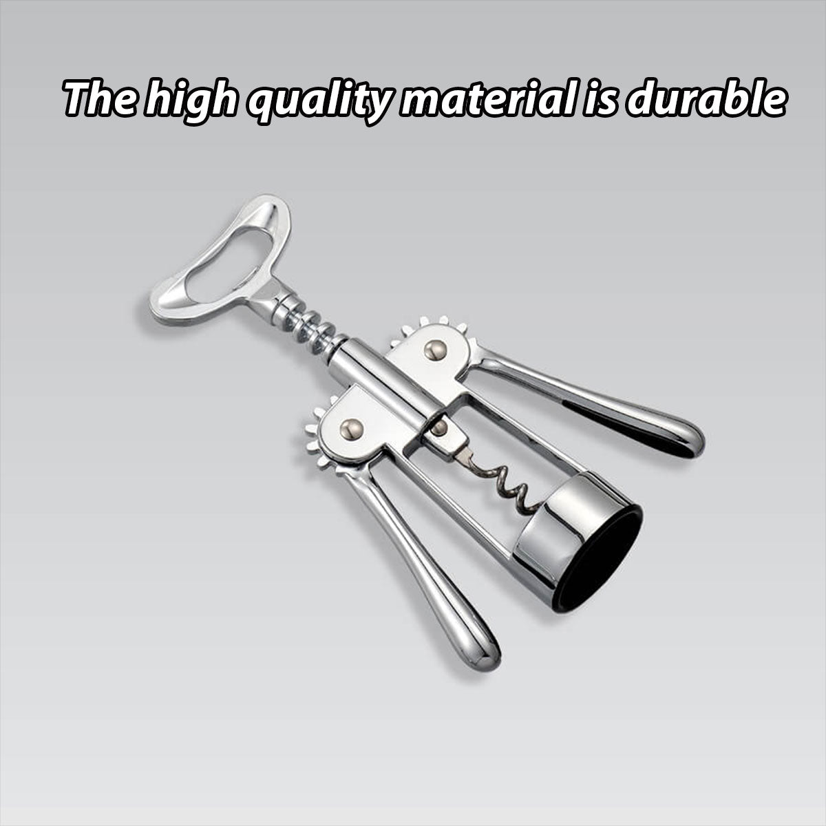 3pcs Red Wine Bottle Opener Corkscrew Set Kitchen Bar Tools for Easy Opening