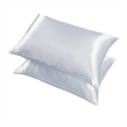 2X Satin Pillow Case Bedroom Pillowcase Cushion Covers Home Decor Luxury Slip AU