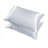 2 Pcs Satin Pillowcases with 51 by 66cm Size — Grey