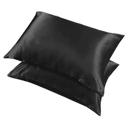 2X Satin Pillow Case Bedroom Pillowcase Cushion Covers Home Decor Luxury Slip AU