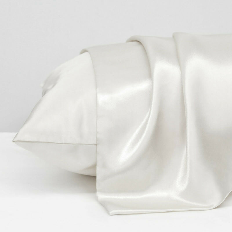 2X Satin Pillow Case Bedroom Pillowcase Cushion Covers Home Decor Luxury Slip AU