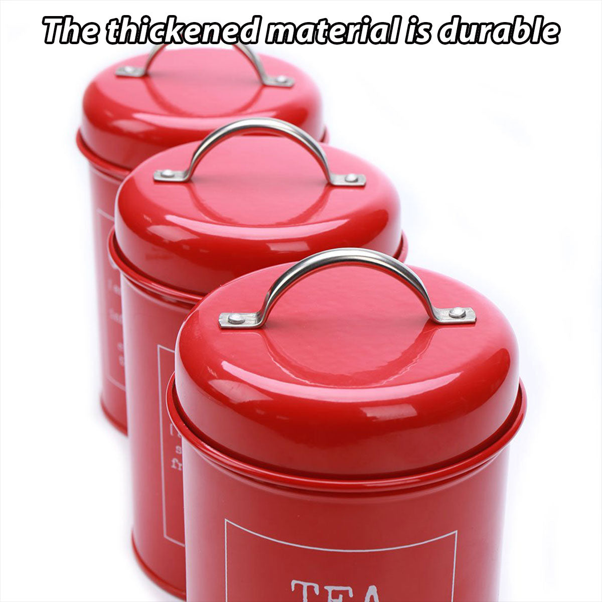 3 Pcs Multi-Purpose Sealed Jars with Airtight Lids for Kitchen Organization AU