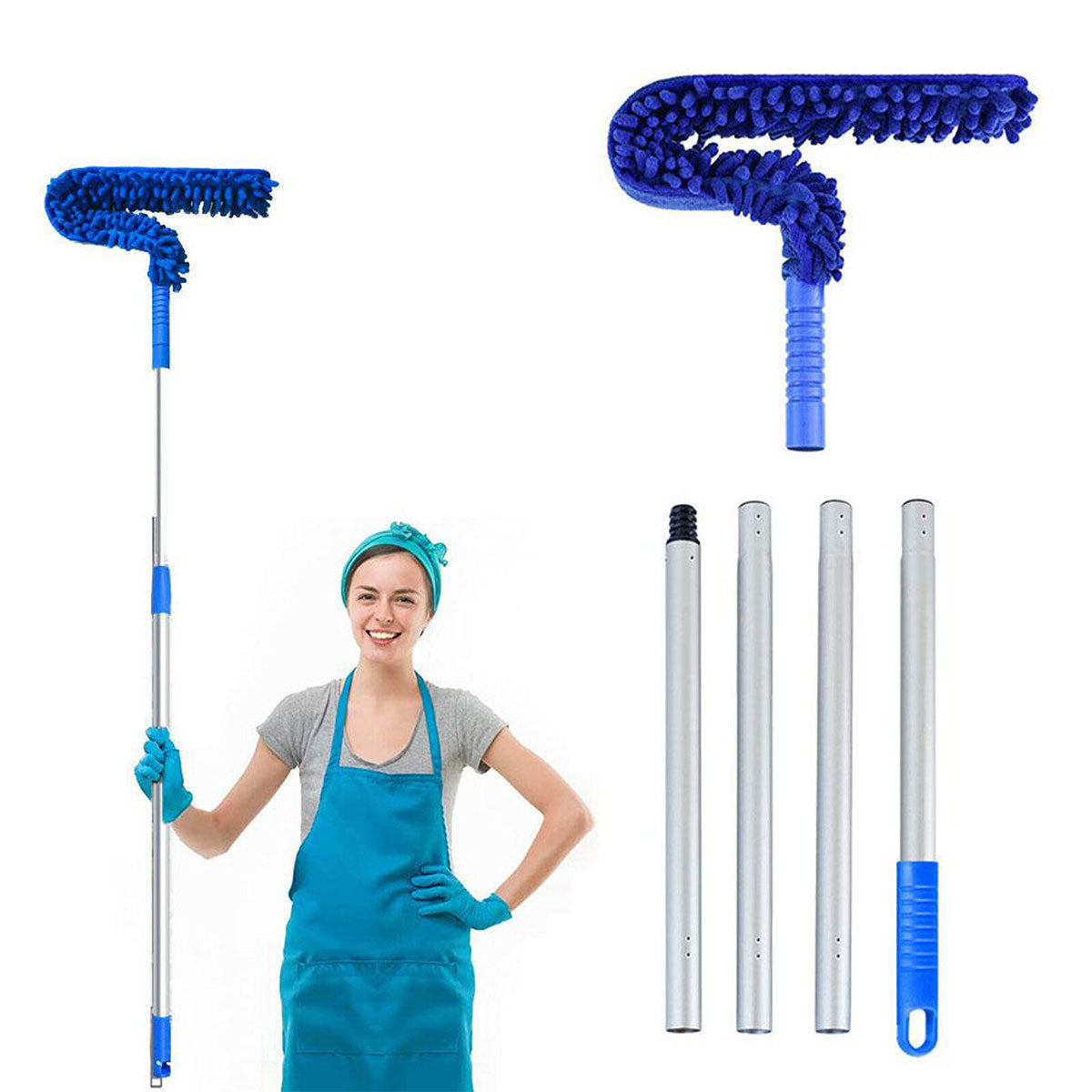 Household Dusting Sweep Duster Cleaning Brush for Home Car Dust Removal Tool