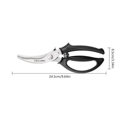 Kitchen Scissors Shears Multi-Purpose Stainless Steel Sharp Chicken Bone