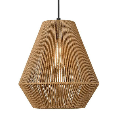 Braided Paper Rope Lampshade Chandelier Hanging Decoration for Lighting Decor