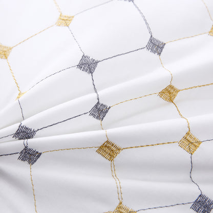 High Rebound Polyester Fibre Pillow 74x48cm Washable Bed Cushion