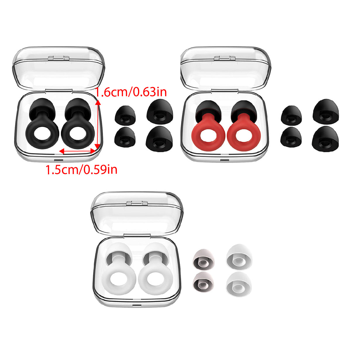 Anti-Noise Sleep Soundproof Earplugs Comfortable Foam Ear Plugs for Sleeping