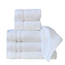 6 Pcs Bath Towels with White Cotton Fabric — 80*153cm / Banded