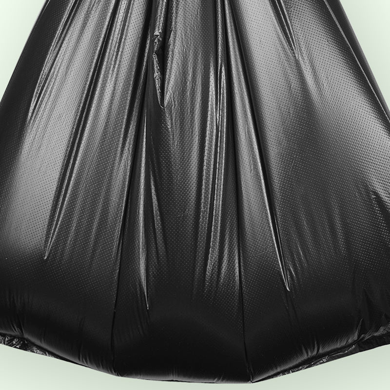 100 Pcs Heavy Duty Black Garbage Bags for Hotel Property