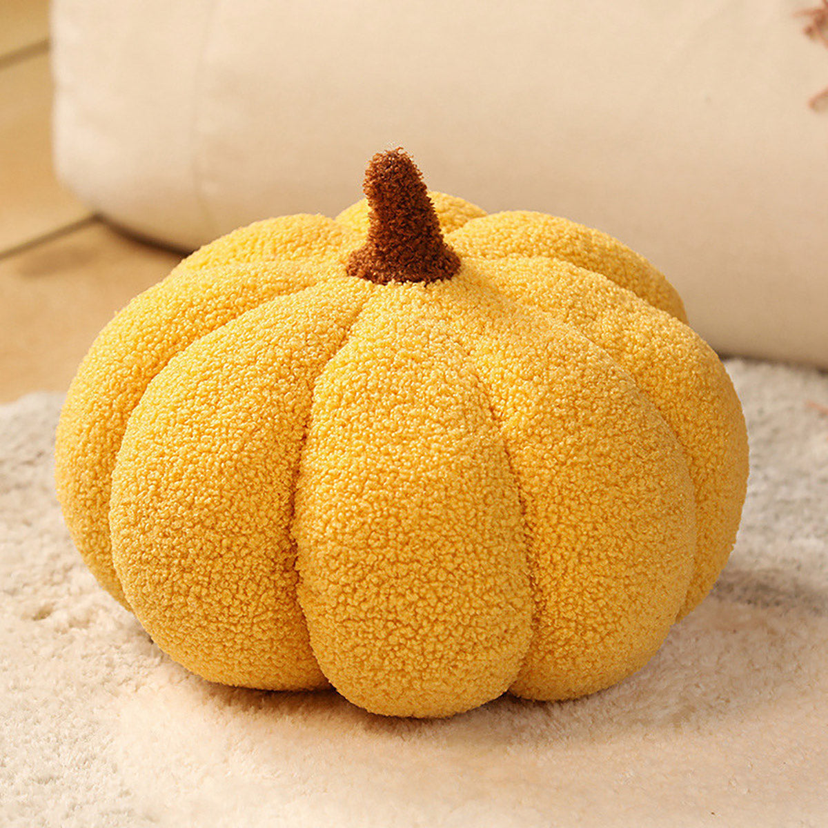 Soft Plush Pumpkin Pillow Cushion Sofa Living Room Bay Window Decor Indoor Toy