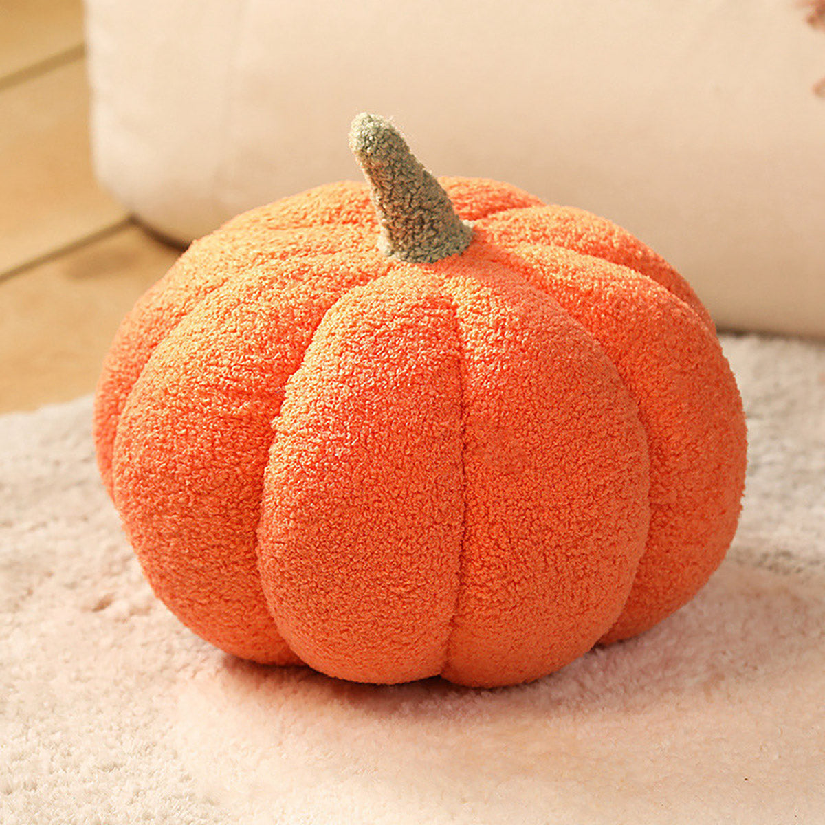 Soft Plush Pumpkin Pillow Cushion Sofa Living Room Bay Window Decor Indoor Toy