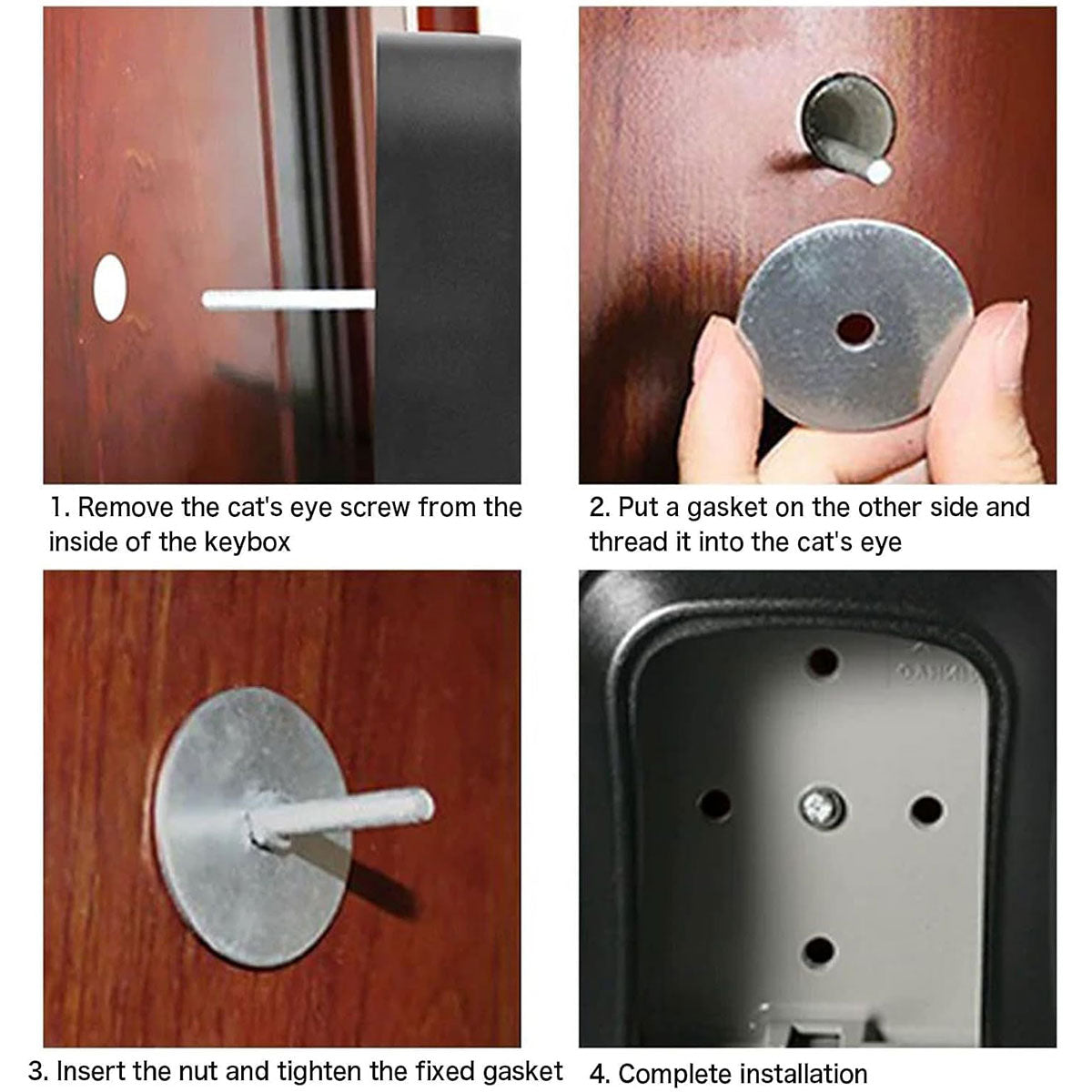 Combination Key Box with Combination Lock for Home Office Security Storage AU