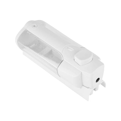 Wall-Mounted Manual Soap Dispenser 350ml Transparent ABS