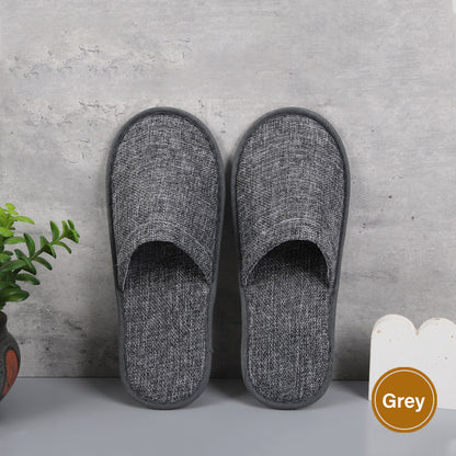 50 Pairs Disposable Closed Toe Slippers for Hotel Spa Guest