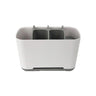 Toothbrush Holder with Detachable Storage — Grey