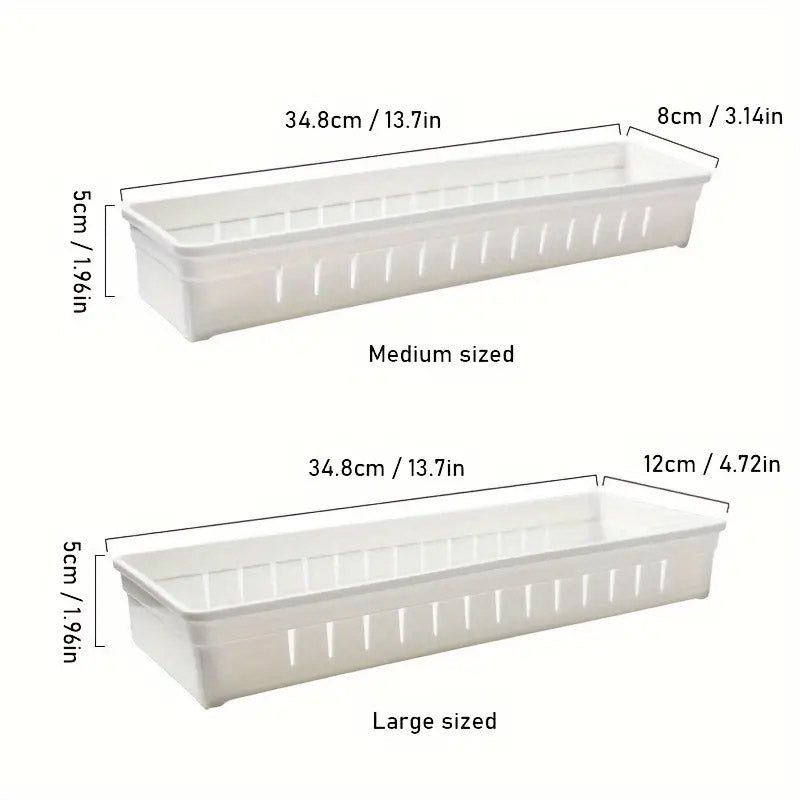 Drawer Storage Organizer Box with Multi Compartments, 4 Pcs