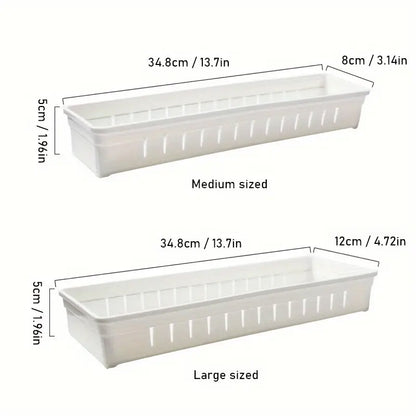 Drawer Storage Organizer Box with Multi Compartments, 4 Pcs