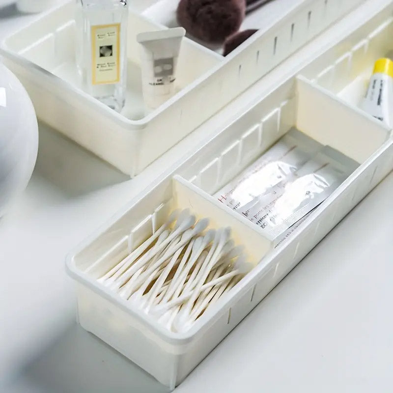 Drawer Storage Organizer Box with Multi Compartments, 4 Pcs
