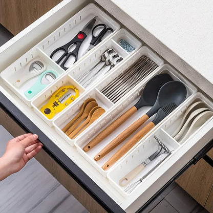 Drawer Storage Organizer Box with Multi Compartments, 4 Pcs