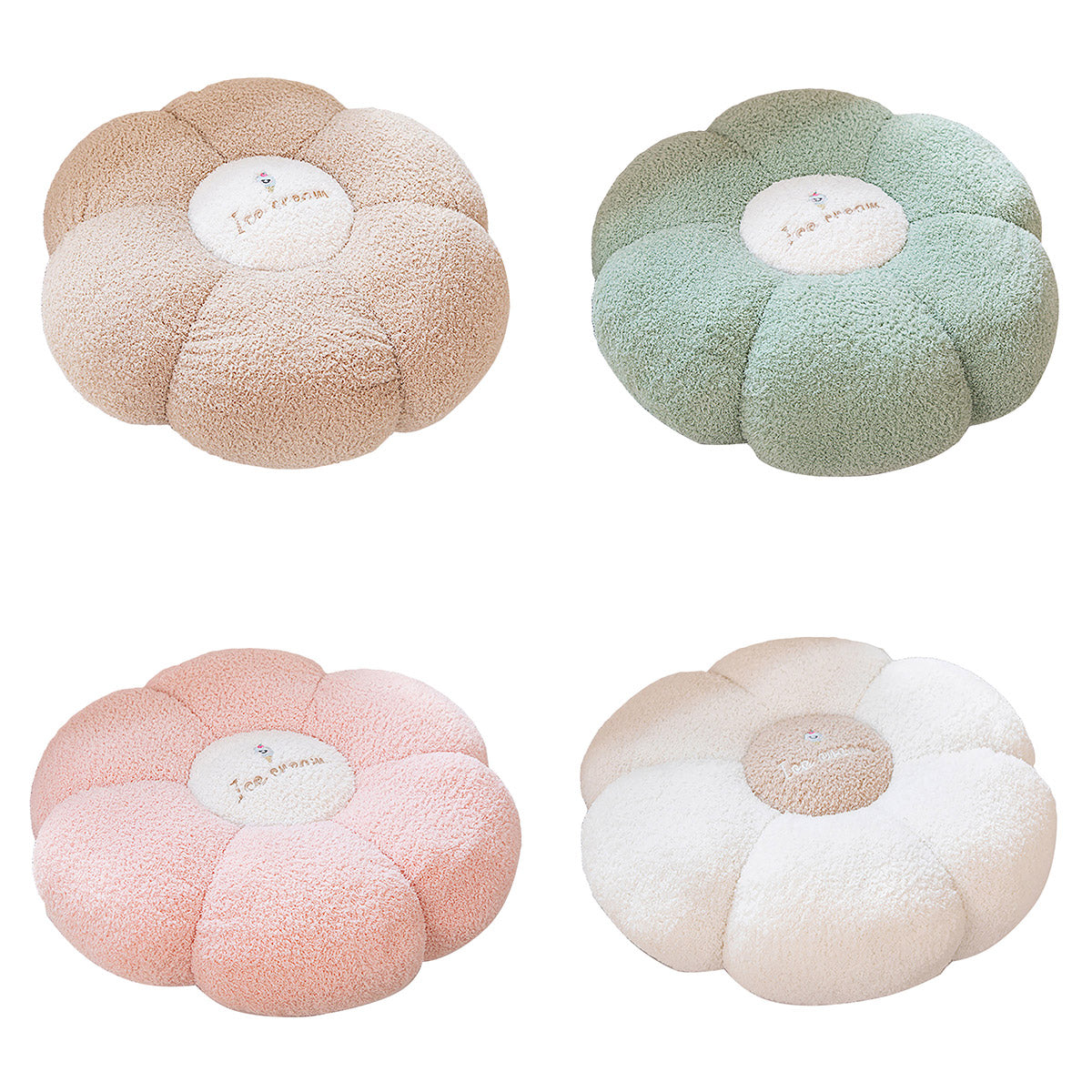 Pumpkin Floor Cushion Thickened Tatami Window Seat Pad Bedroom Backrest Pillow