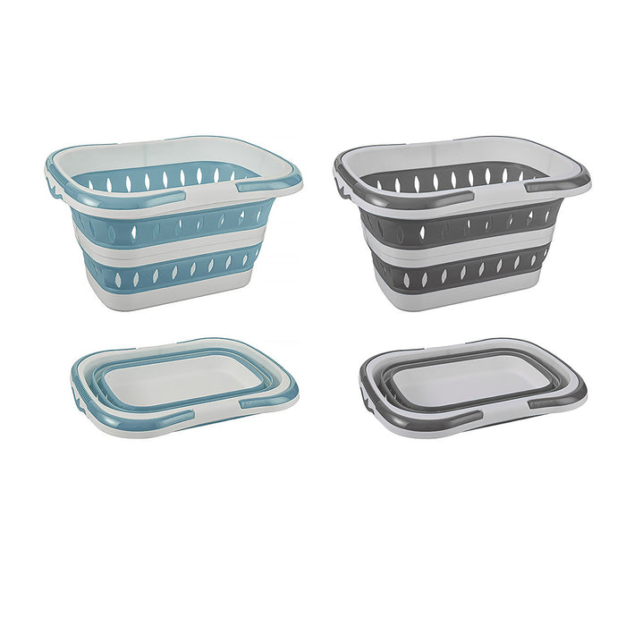 Laundry Basket with Collapsible Side Walls