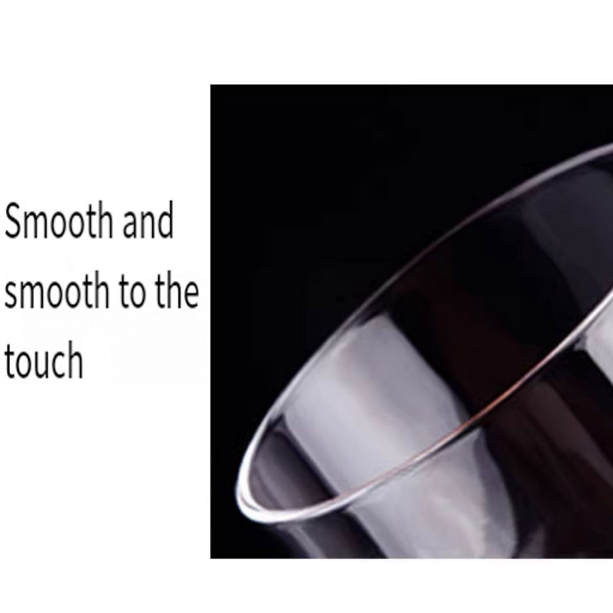 2 Pcs Glass Toothbrush Cups Set for Hotel Bathroom