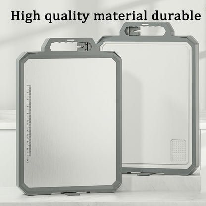 Stainless Steel Double Sided Cutting Board Thawing Board Household Kitchen Tool