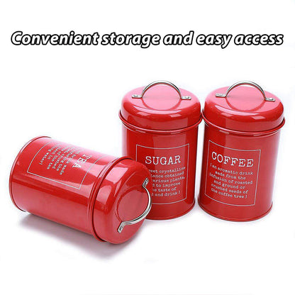 3 Pcs Multi-Purpose Sealed Jars with Airtight Lids for Kitchen Organization AU
