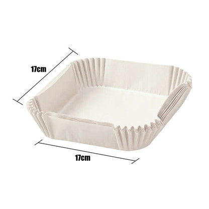 Square Air Fryer Paper Liners in 6 Options – Product View 4