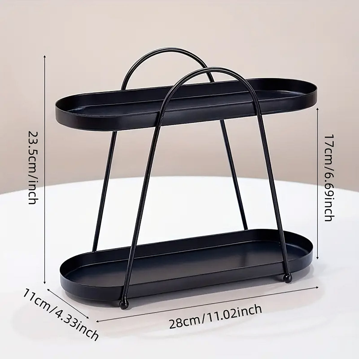 Jewelry Rack Organizer Stand Cosmetic Display Desktop Storage Holder for Home