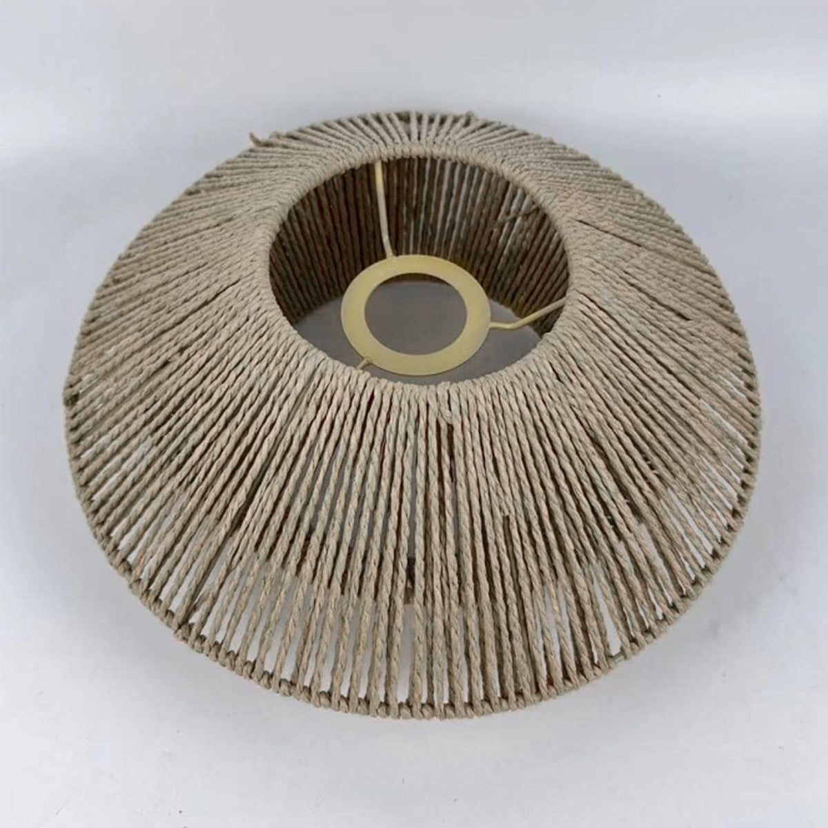 Woven Paper Rope Lampshade for Ceiling Pendant Light