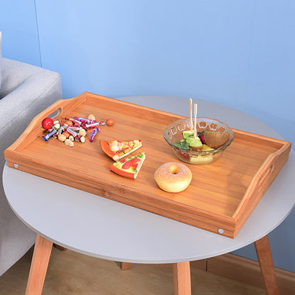 Bamboo Folding Lap Tray for Tea Coffee Breakfast in Bed
