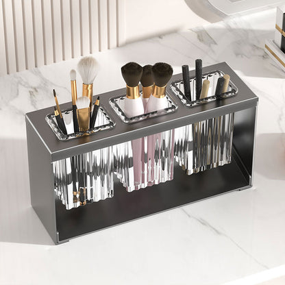 3Holes Multifunctional Kitchen Storage Rack Built-in StorageBox Chopstick Holder