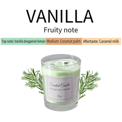 4Pcs Aroma Candles Smokeless Glass Scented Candles Gift Set for Relaxation AU