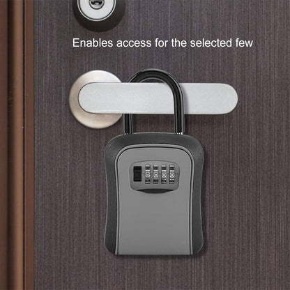 Combination Lock with Hook Heavy Duty Secure Lock for Storage Cabinets and Doors