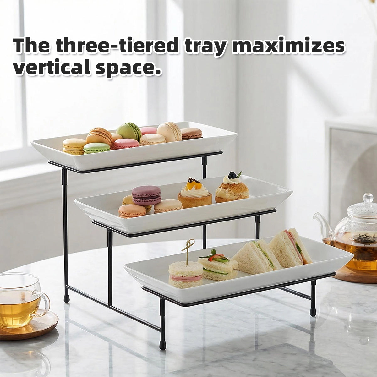 3 Tier Food Grade Dessert Display Stand for Party Wedding