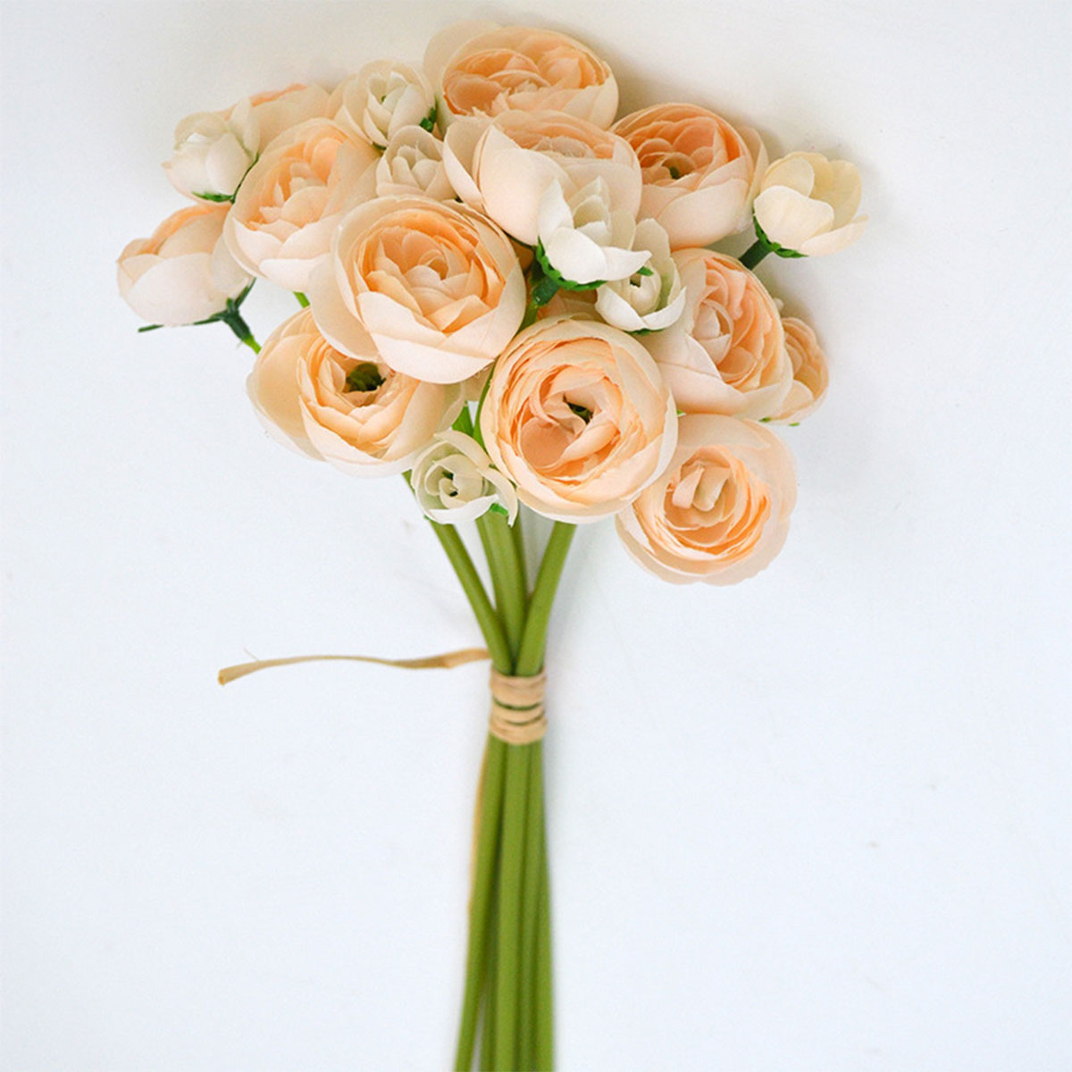 2pcs Artificial Rose Bouquet Valentine's Day Gift Fake Flowers Wedding Decor