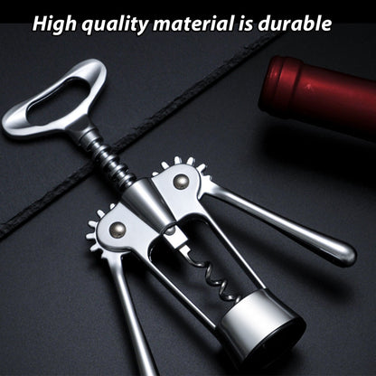 3pcs Red Wine Bottle Opener Corkscrew Set Kitchen Bar Tools for Easy Opening