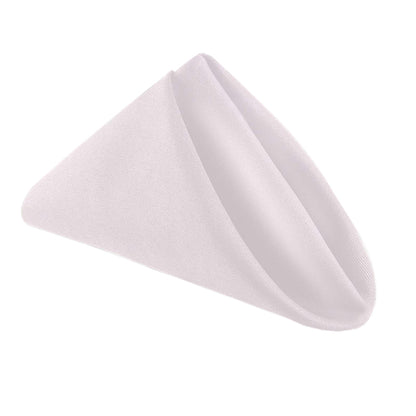 50 Pcs Polyester Square Cloth Napkins for Wedding Dining