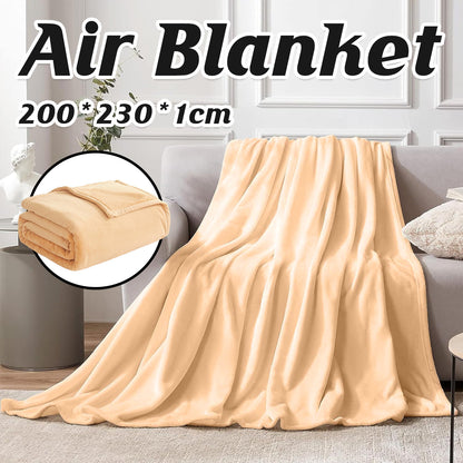 Large Camel Guest Bed Blanket 200 x 230cm – Product View 2