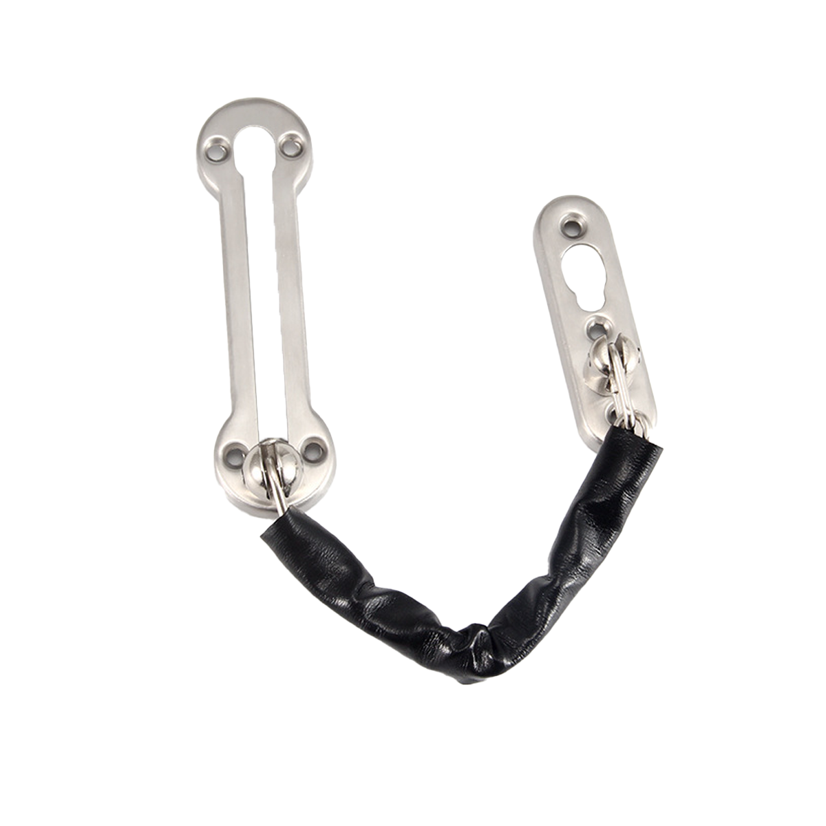 Home Security Door Chain Stainless Steel Guard Slide Screws Front Safety Catch