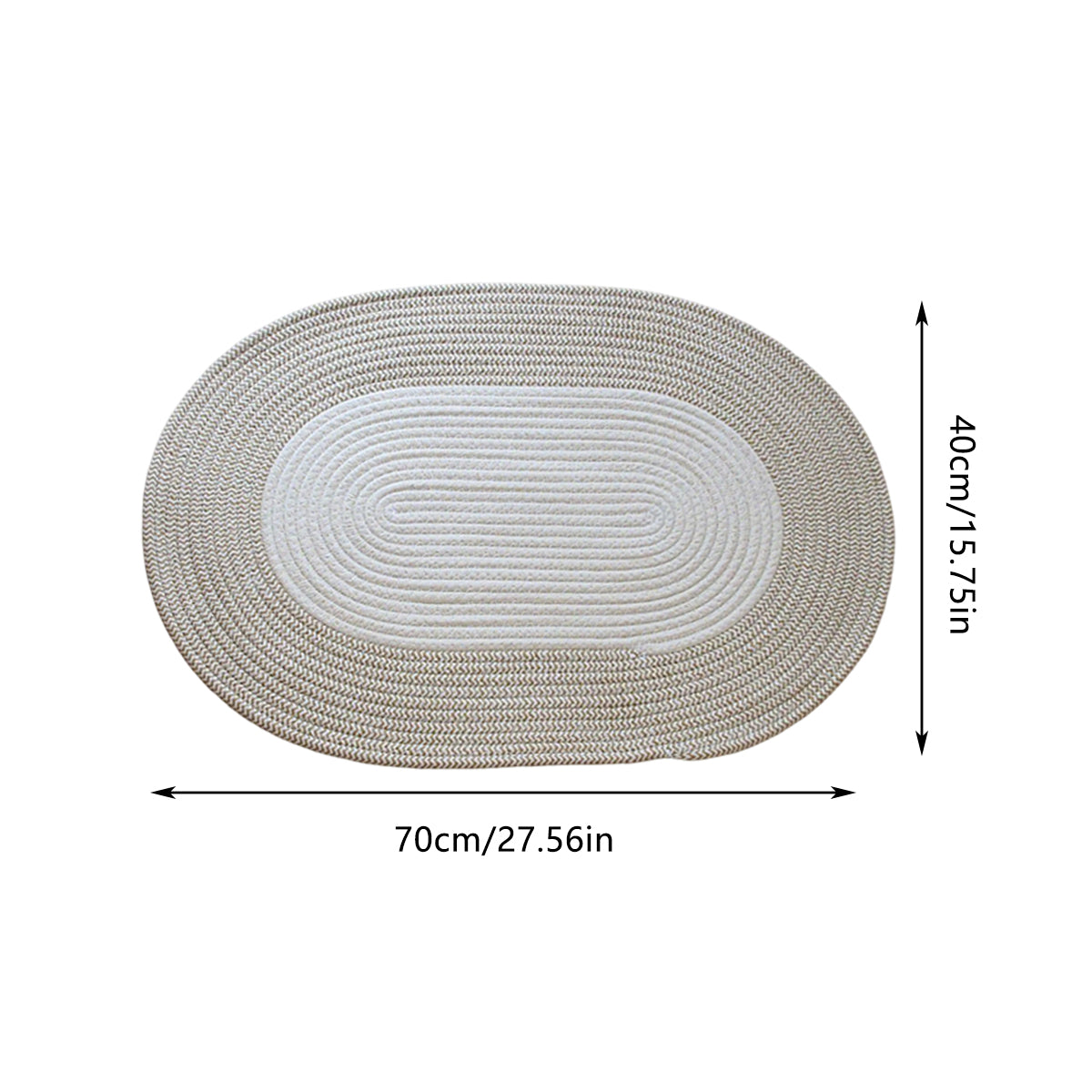 Front Door Absorbent Non-Slip Floor Mat Water Resistant Durable Easy Clean AU