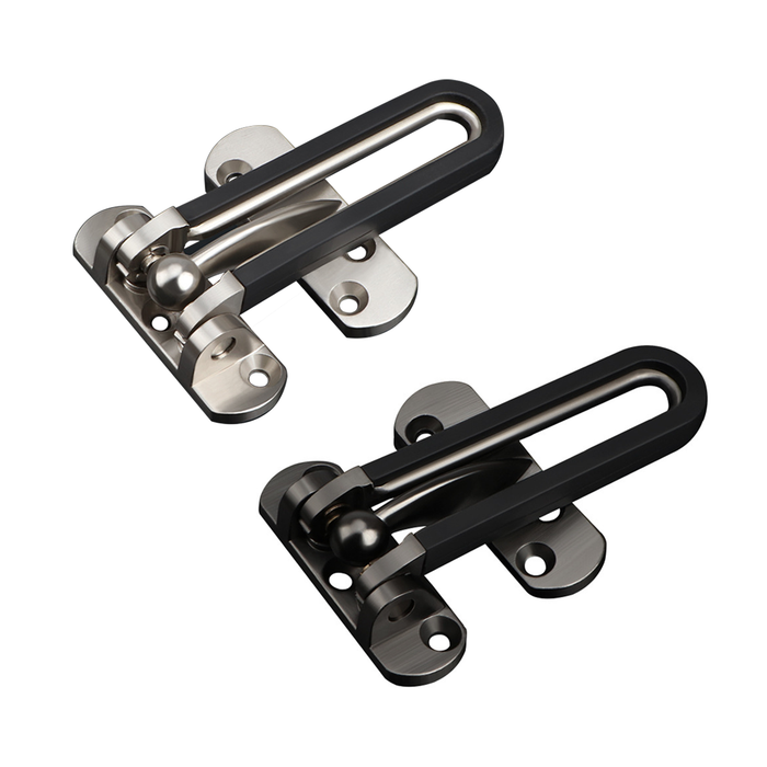 Door Security Latch with Zinc Alloy Body