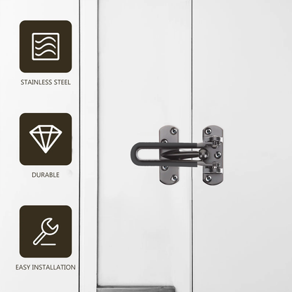 Anti Theft Lock Latch Door Bolt Security Lock for Home Bedroom Bathroom Safety