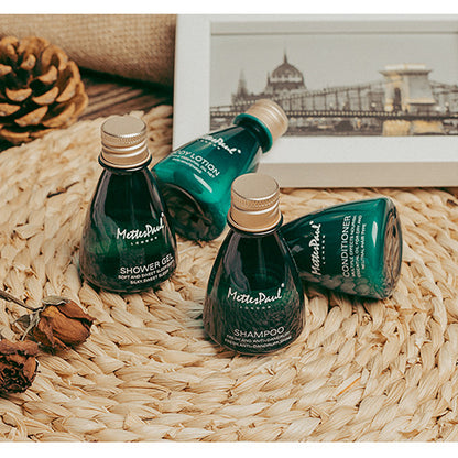 20 Pcs Travel Size Shampoo Shower Gel Disposable Set