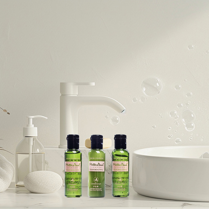 20 Bottles Hotel Toiletries Set Travel Size Bathroom