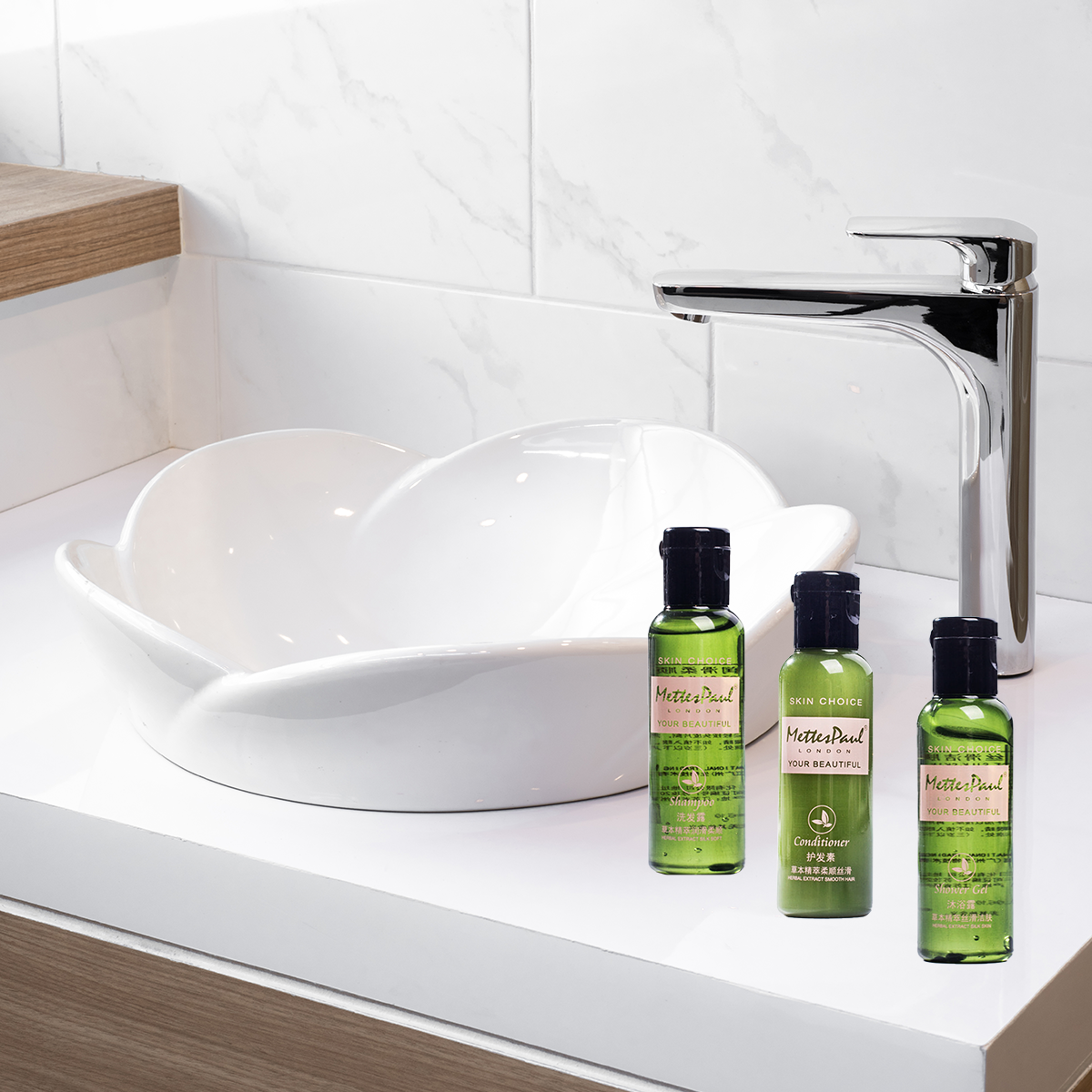 20 Bottles Hotel Toiletries Set Travel Size Bathroom