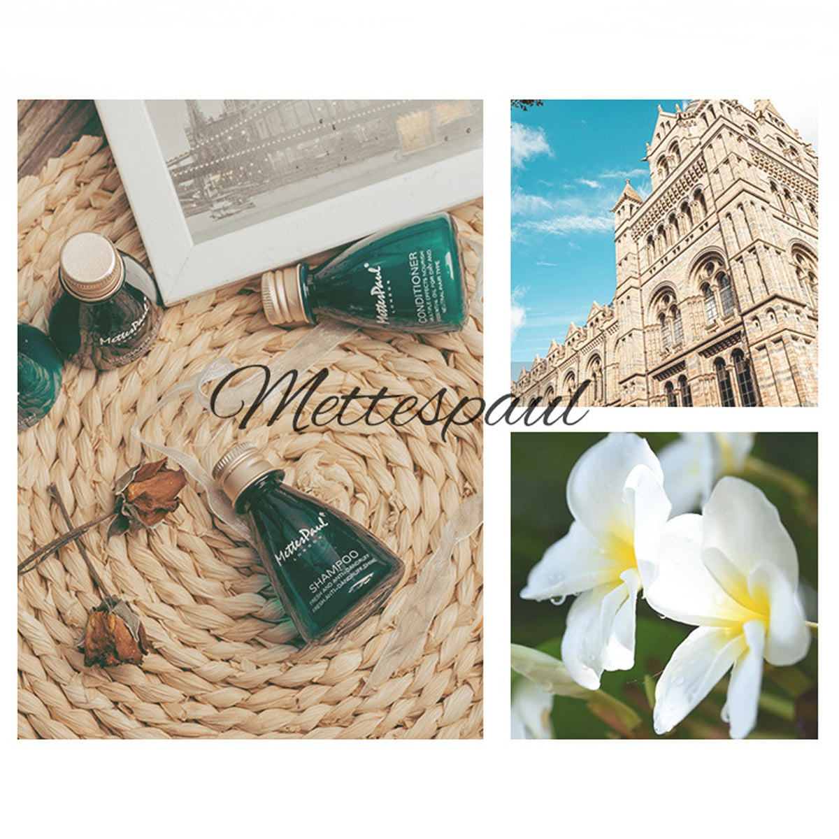 20 Pcs Travel Size Shampoo Shower Gel Disposable Set