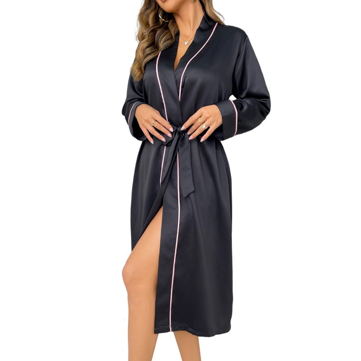 Hotel Bathrobe in 2 Colours and 2 Guest Sizes – Product View 15